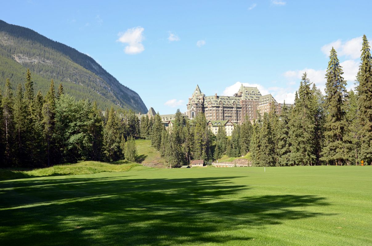 09 Banff Springs Hotel From Banff Springs Golf Course